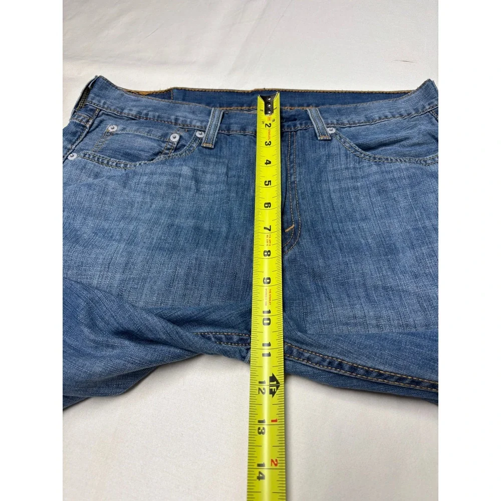 Levi 527 Slim Bootcut Jeans Mens W32 L36 Medium Wash Blue Denim 05527-0175
